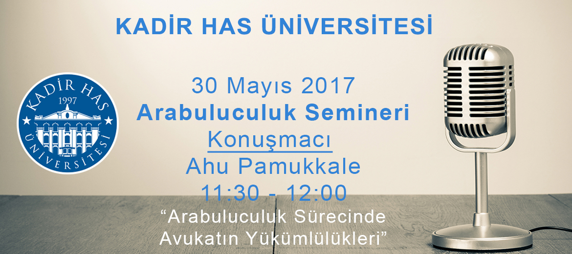Ahu Pamukkale Arabuluculuk Semineri